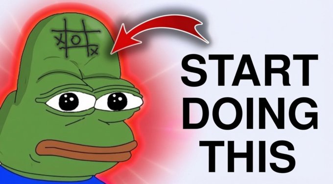 Pepe Start Doing This Forehead tic-tac-toe