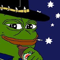 pepe australian hat cigarette vb beer