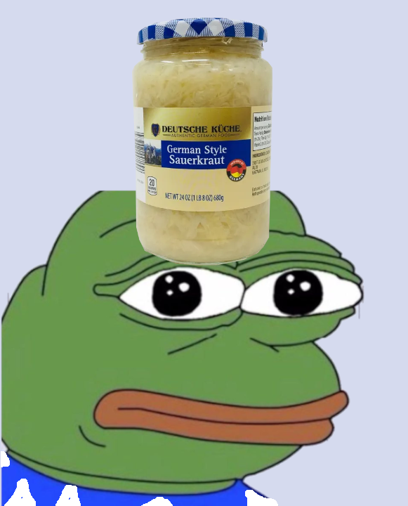 sauerkraut pepe bavarian