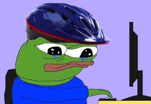 apu crying bike helmet computer