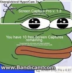 pepe screen capture watermarks