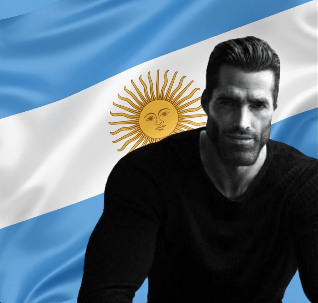 argentinian flag gigachad