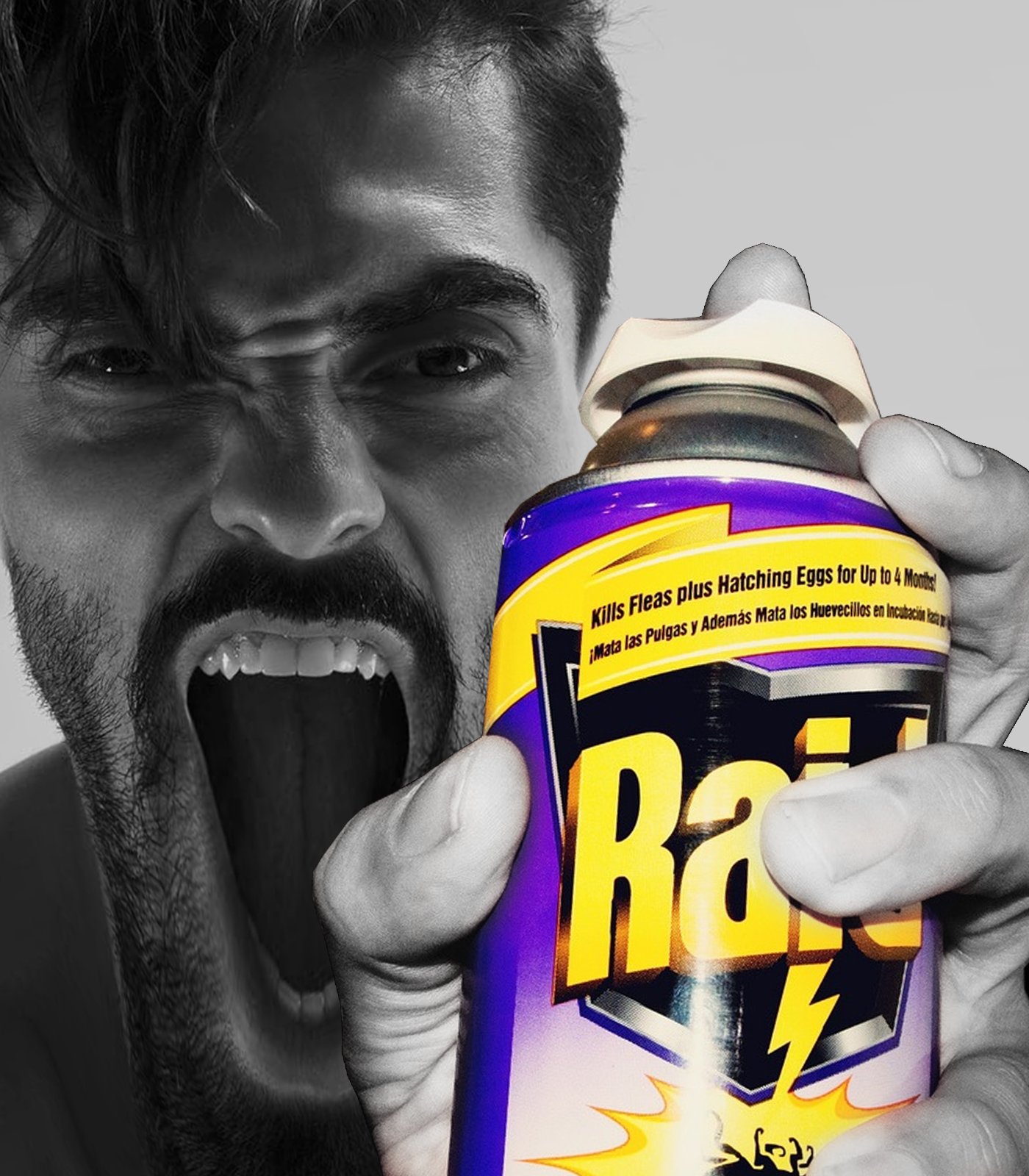 Gigachad scream Raid can