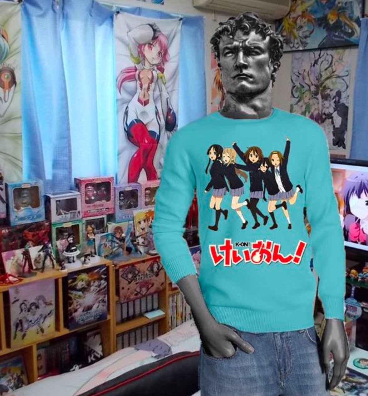 statue K-on anime shirt room breker