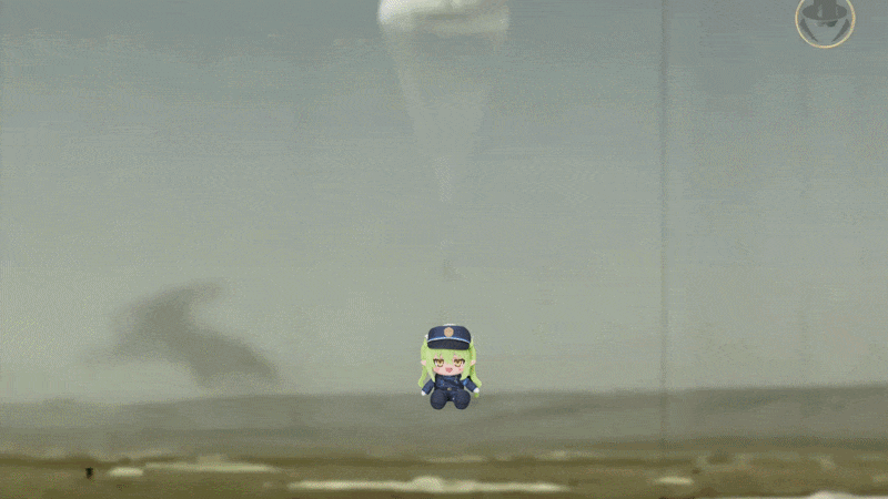 Shupogaki Fumo Retrorocket Airdrop Landing