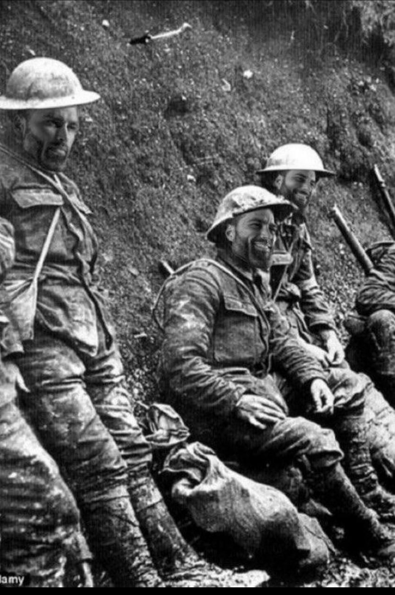 gigachad soldiers world war 1 trench
