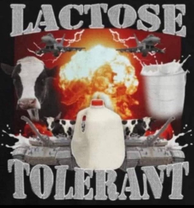 lactose tolerant milk explosion