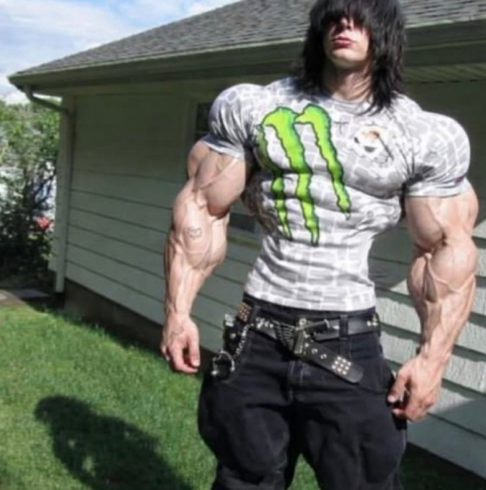 giga muscular emo monster energy