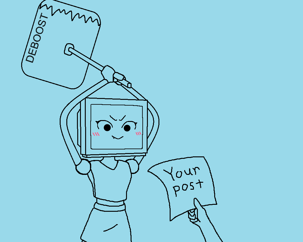Algo-chan robot deboost hammer