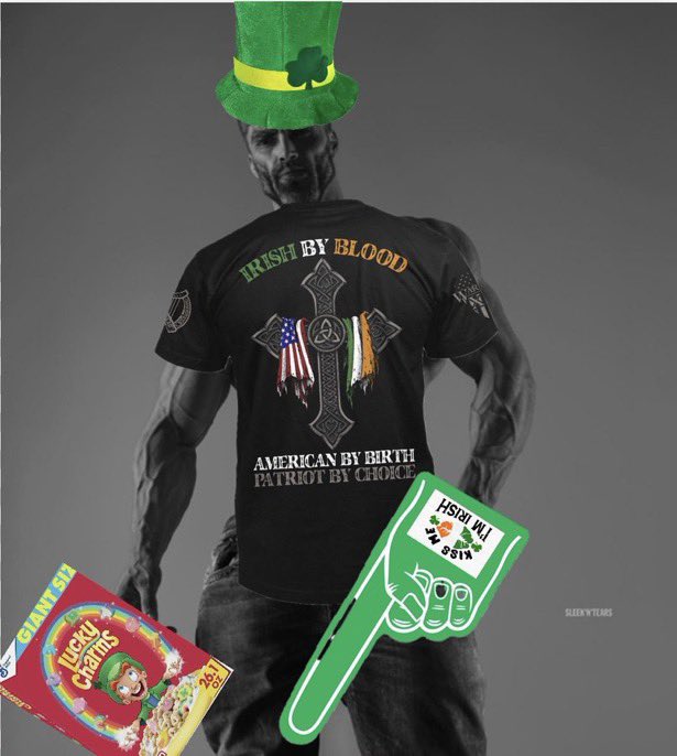 irish american gigachad lucky charms