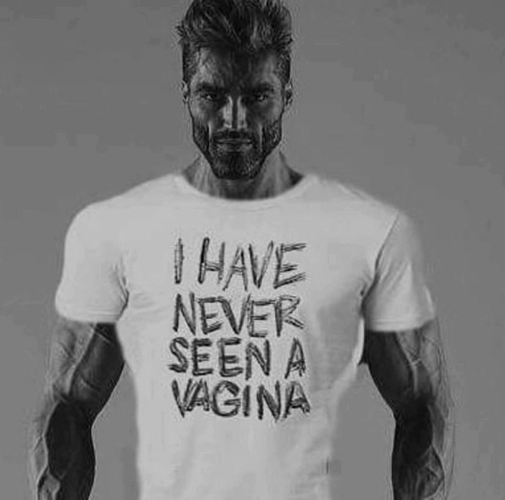 truecel incel gigachad never seen vagina