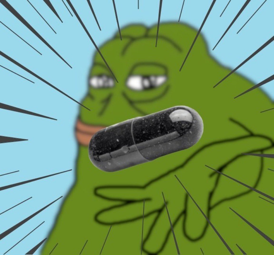 groyper throwing black pill