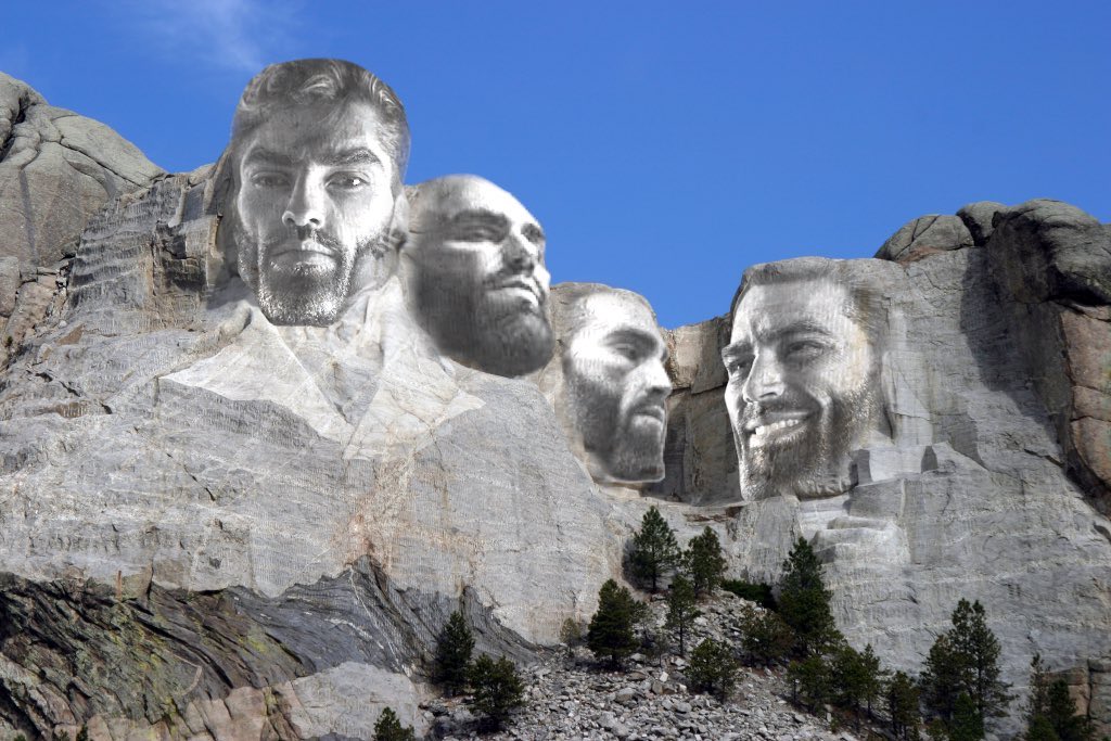 gigachad mount mt rushmore