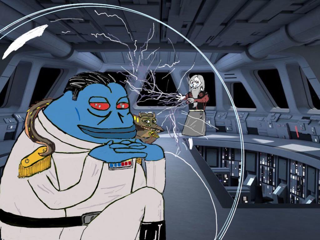 thrawn groyper blue palpatine lightning soyjak star wars