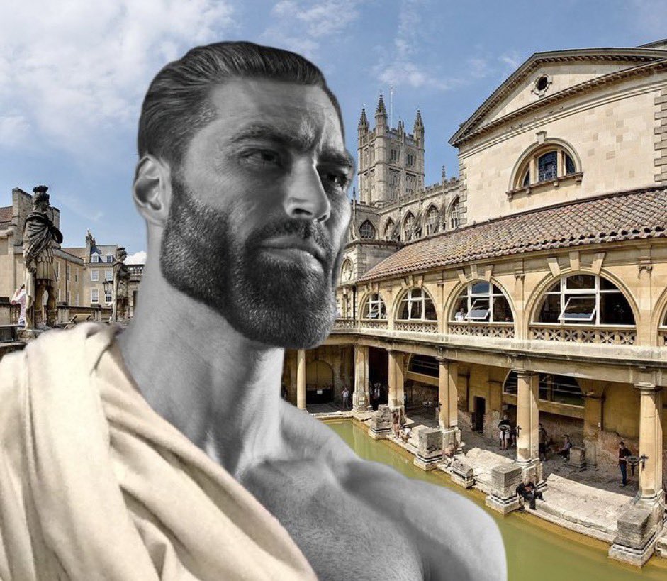 Gigachad Roman Baths