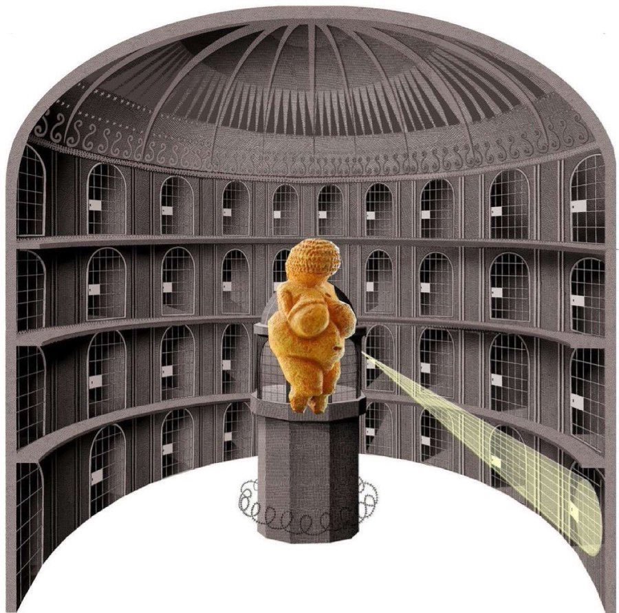 Venus of Willendorf panopticon longhouse