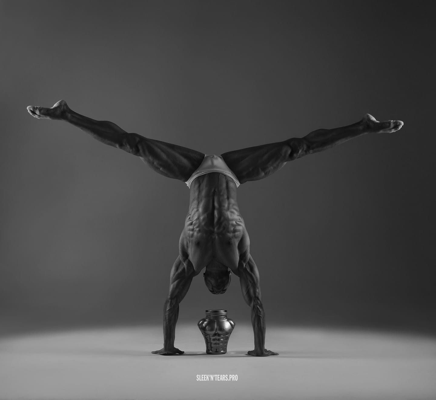 gigachad handstand split pot