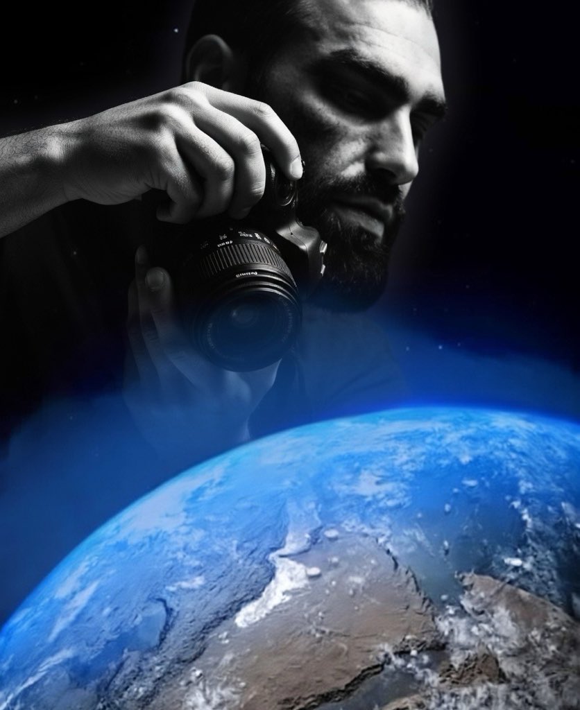 gigachad photographer earth space