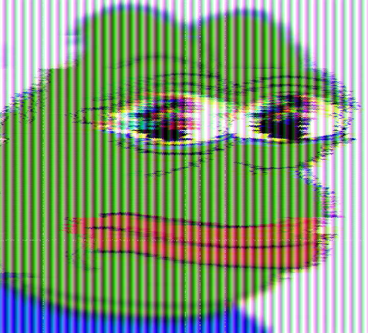 fuzzy crt pepe