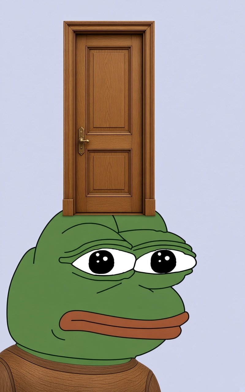 neutral pepe oak door