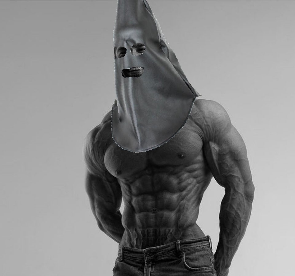 kkk gigachad hood