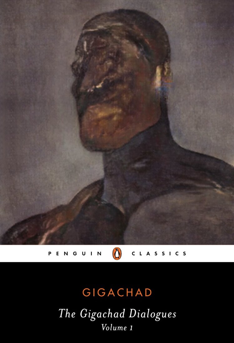 penguin classics gigachad dialogues book cover