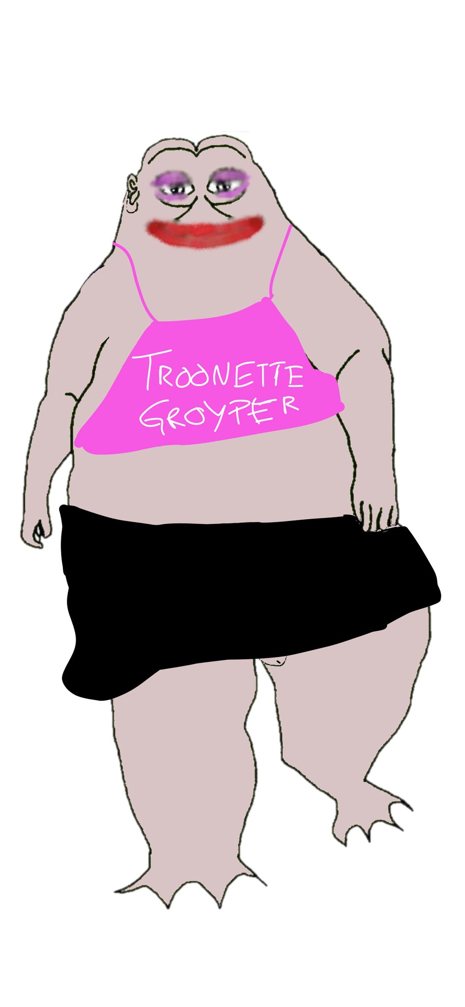troonette trans groyper